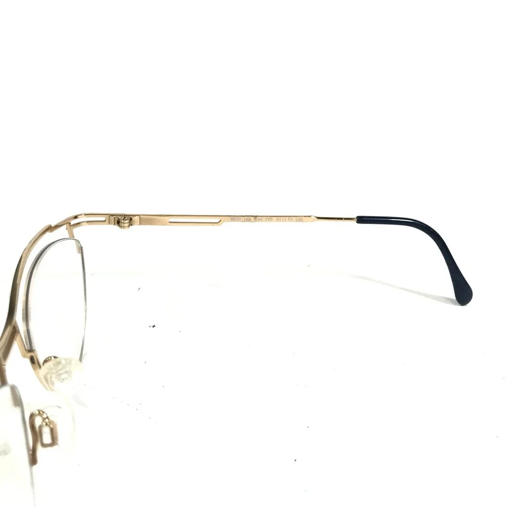 Cazal Eyeglasses Frames MOD 113 Col.776 Green Gold Round Full Rim 51-17-135